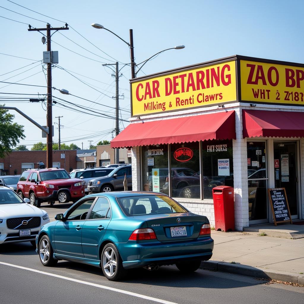 Car Detailing Shop Location