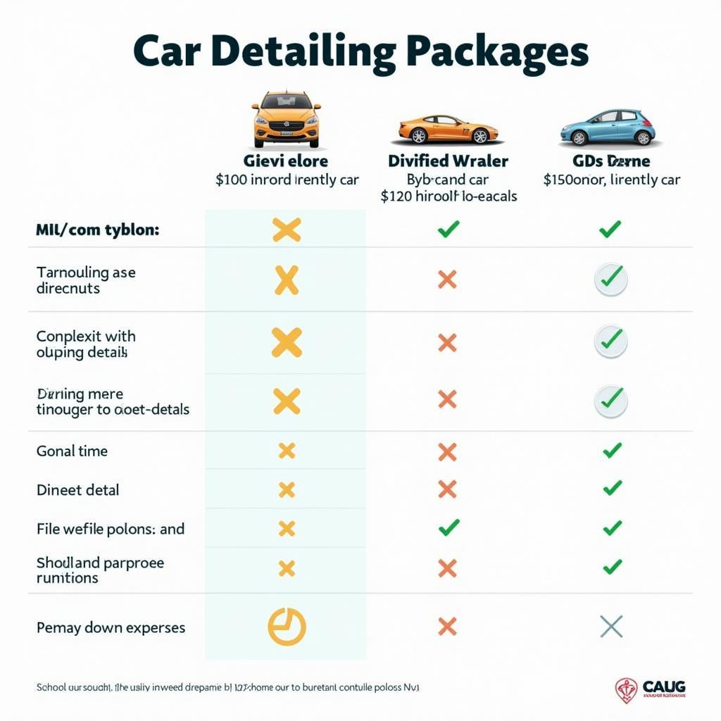 Car Detailing Time vs. Cost Comparison