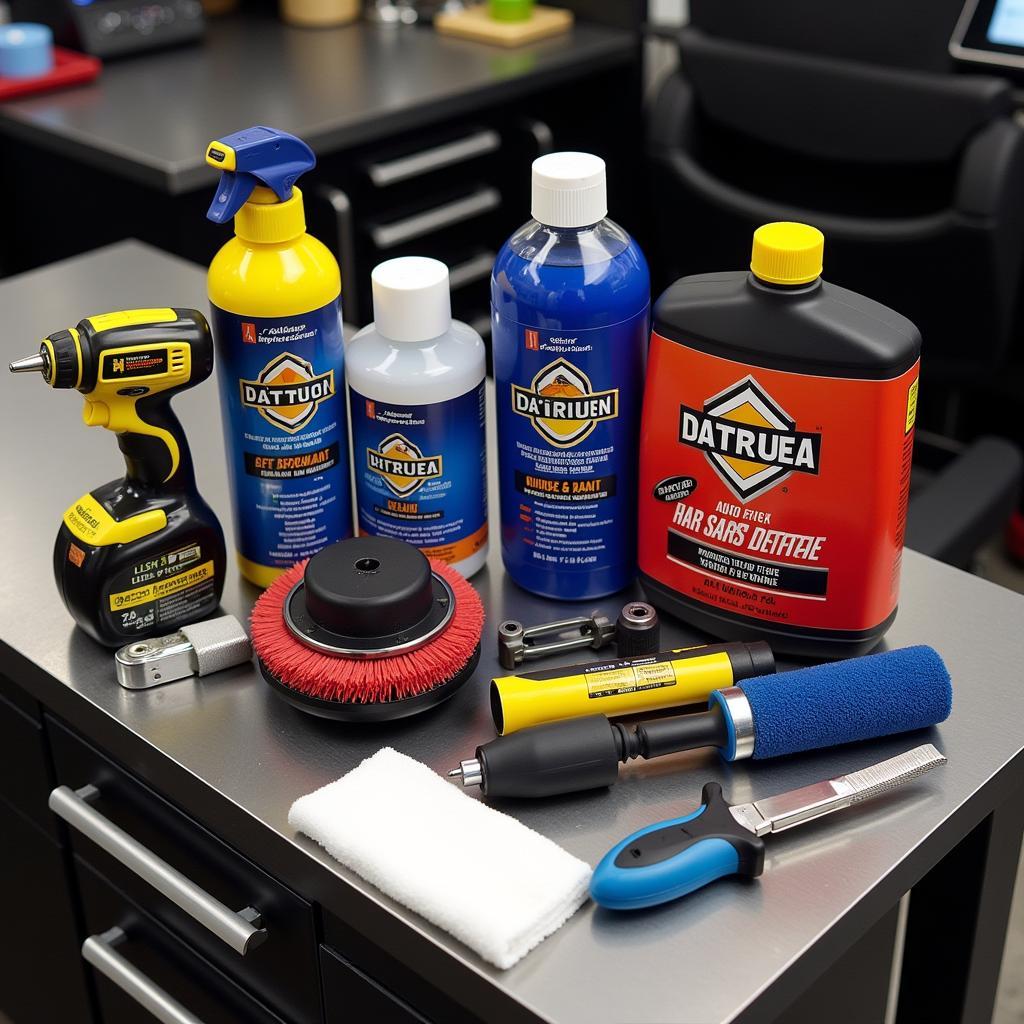 Professional Car Detailing Tools and Products