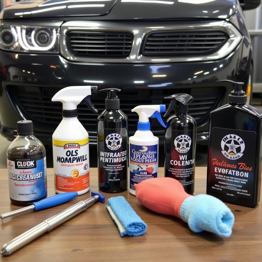 Car Detailing Tools and Products