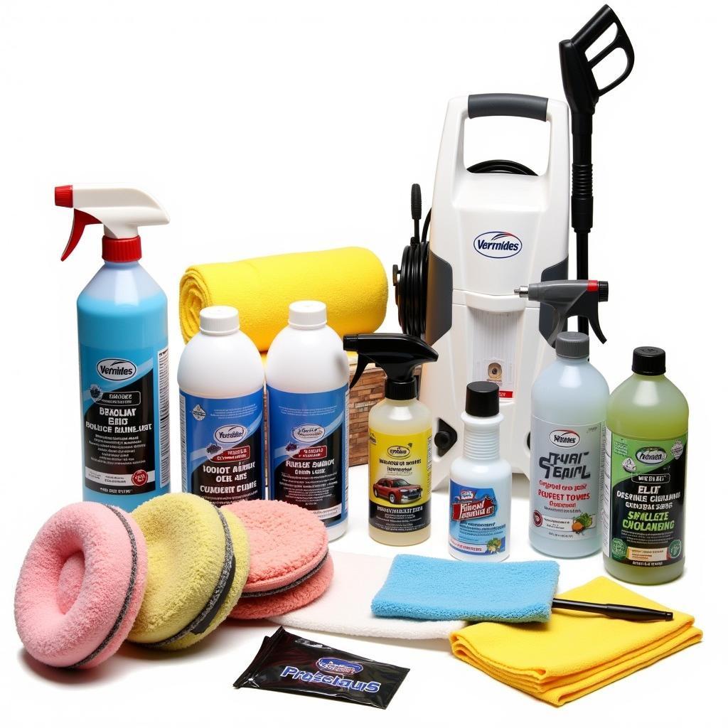 Professional Car Detailing Tools and Products