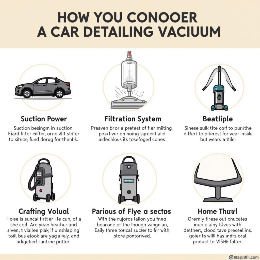 Essential Features of a Car Detailing Vacuum