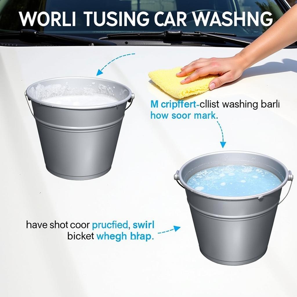 Proper Car Washing Techniques: Two-Bucket Method and Microfiber Wash Mitt