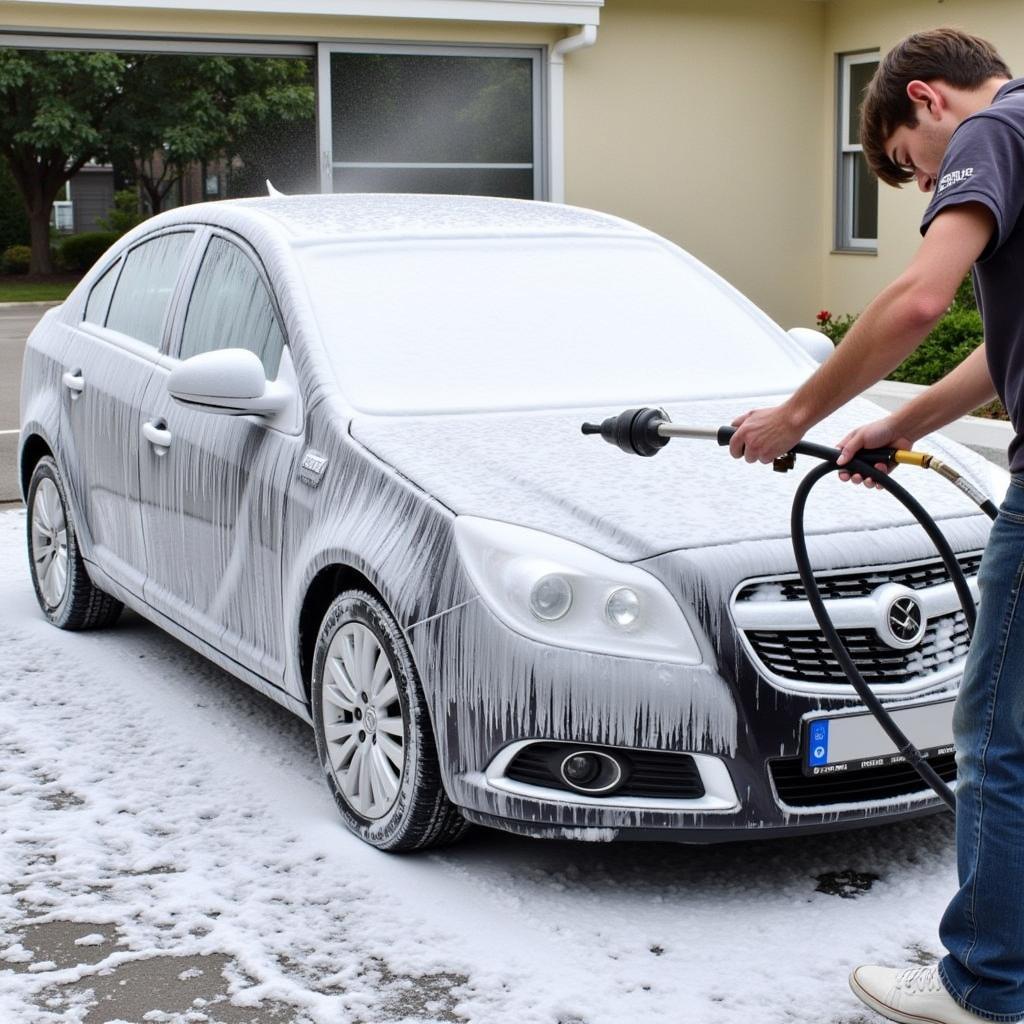 Car Detailing with a Pressure Washer