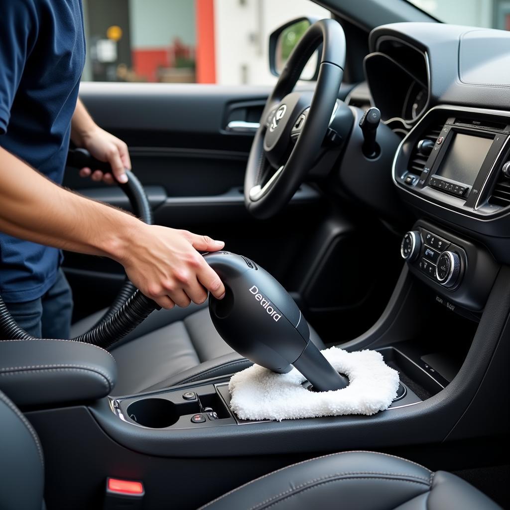 Car Detailing with Vacuum