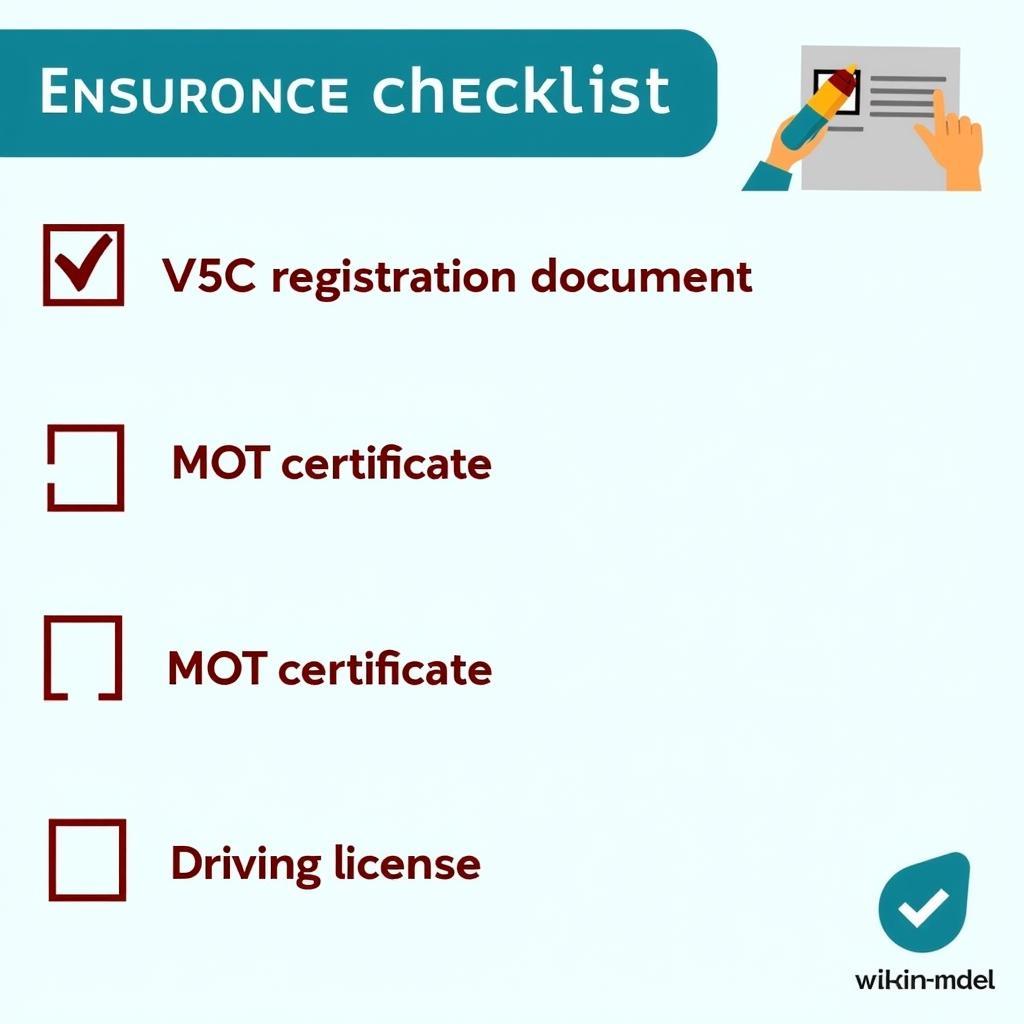 Car Insurance Document Checklist