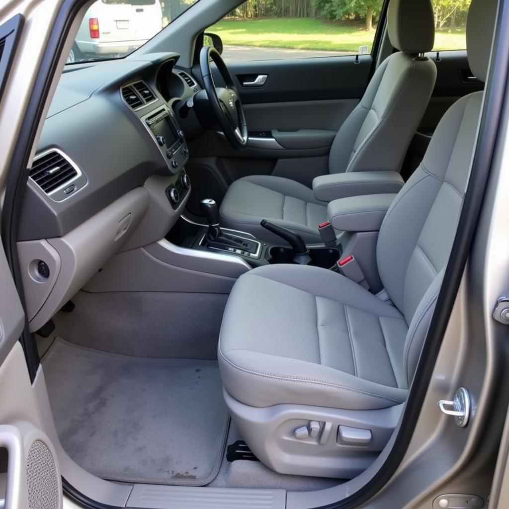 Spotless Car Interior After Detailing