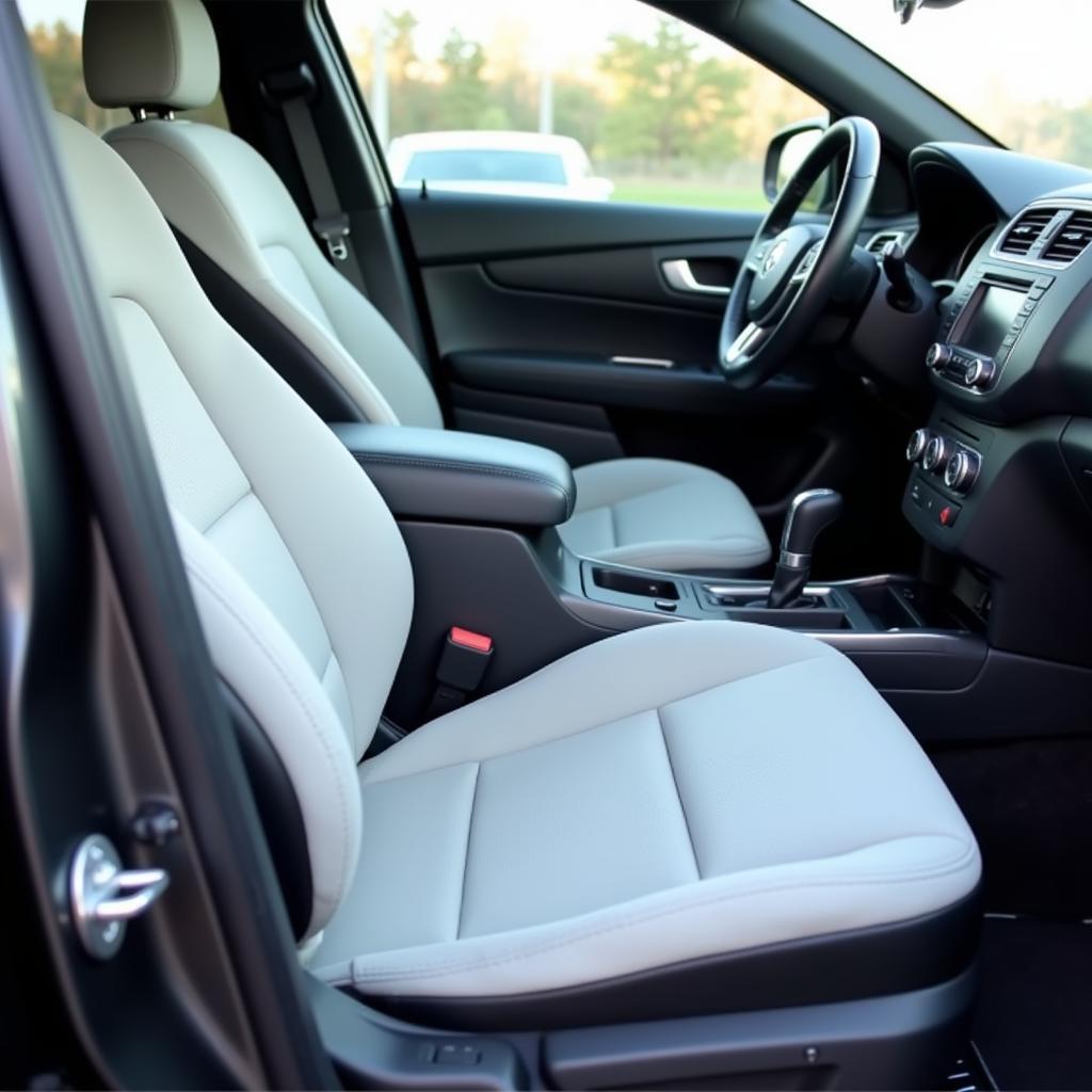 Car Interior After Ozone Treatment