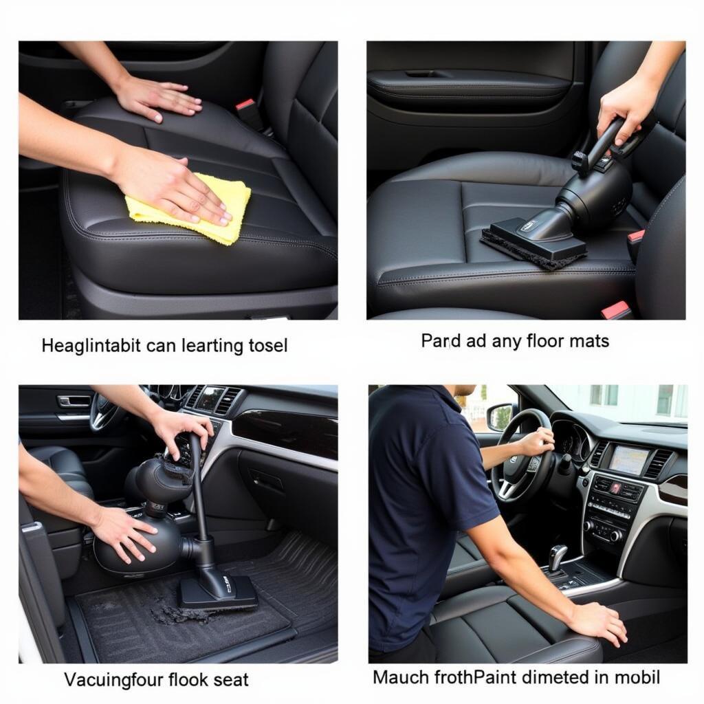 Car Interior Detailing