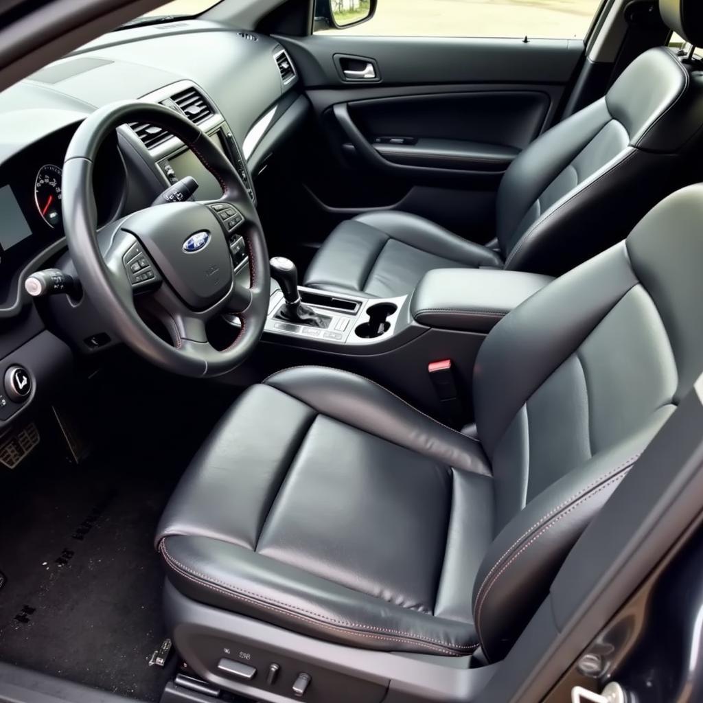 Detailed Car Interior in Lacey, WA