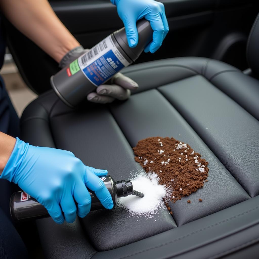 Car Interior Detailing: Poop Removal