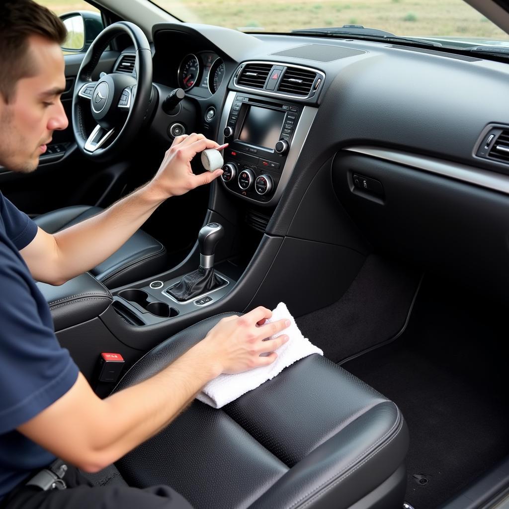 Car Interior Detailing Process in Toledo, OH