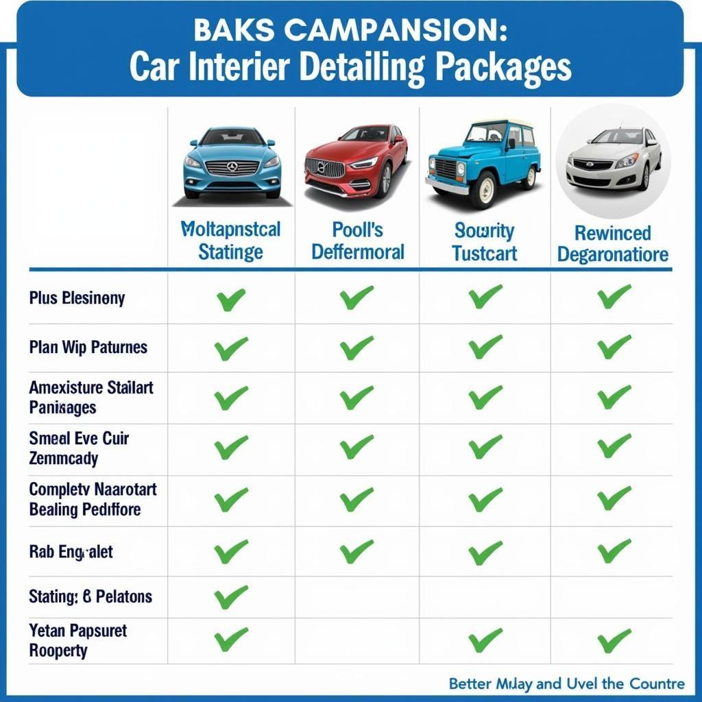 Car Interior Detailing Services Comparison