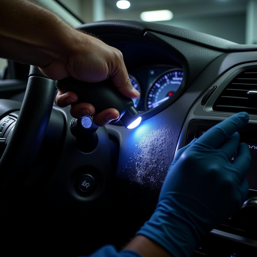 Detailing Car Interior with Dedicated LED Light