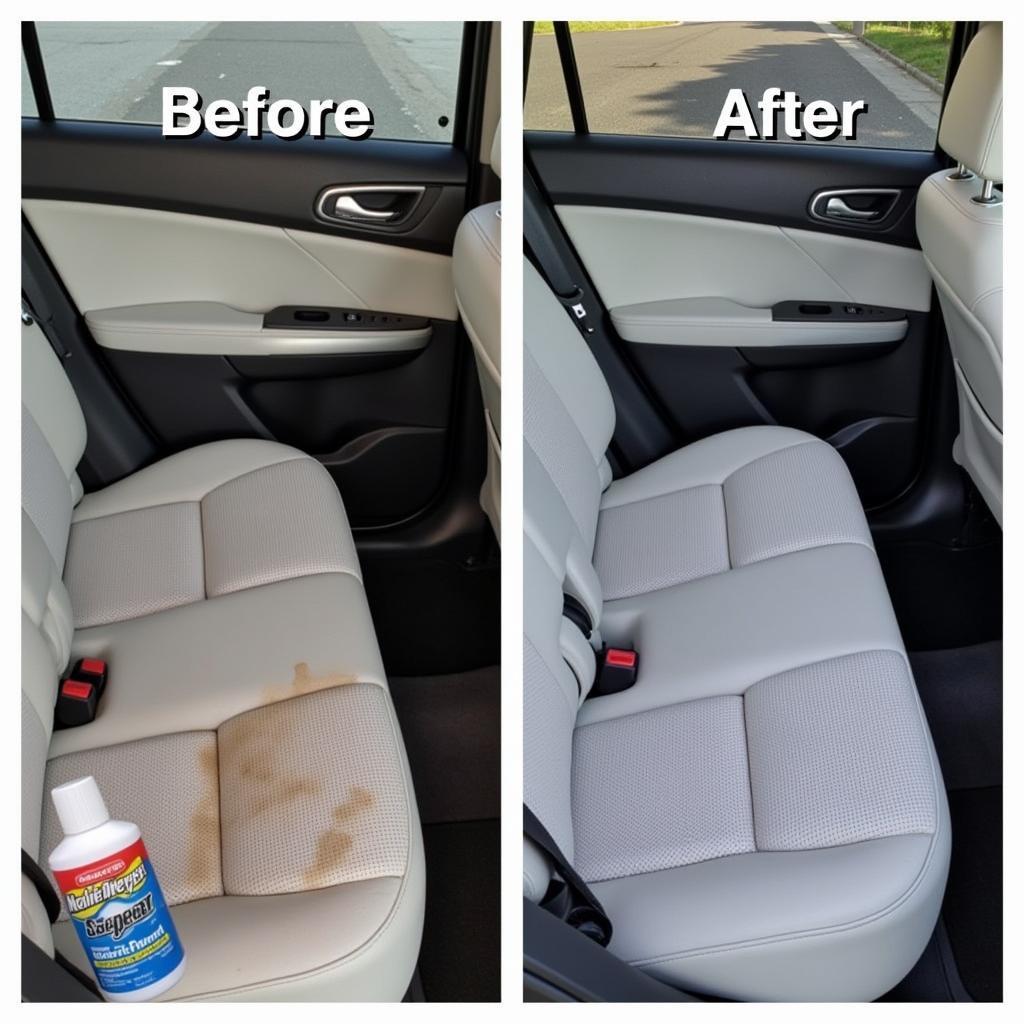 Effective Stain Remover for Car Upholstery and Carpets