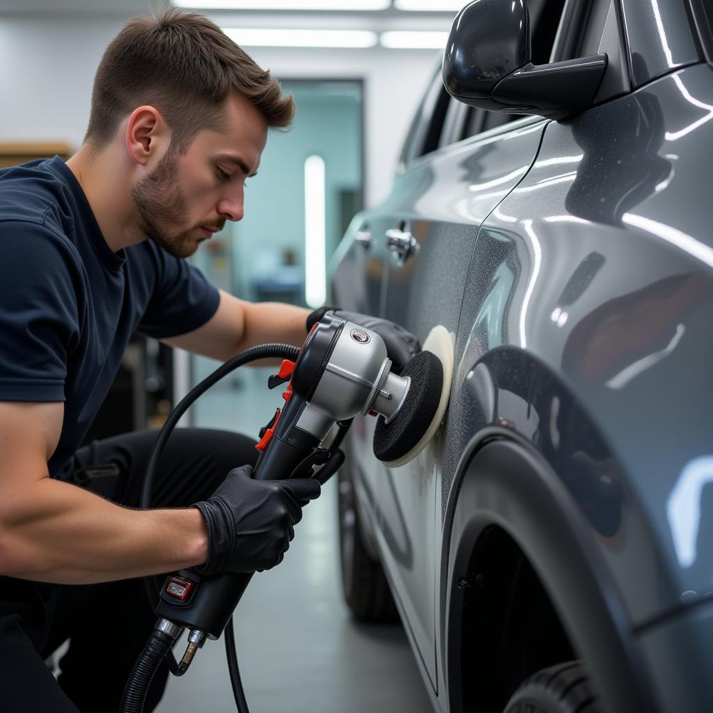 Car Paint Correction Process