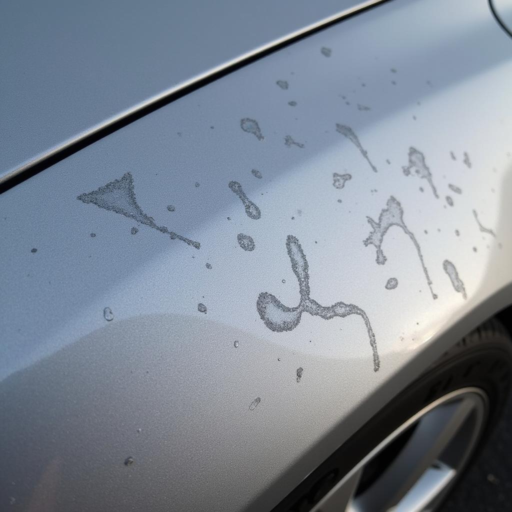 Car Paint Damage