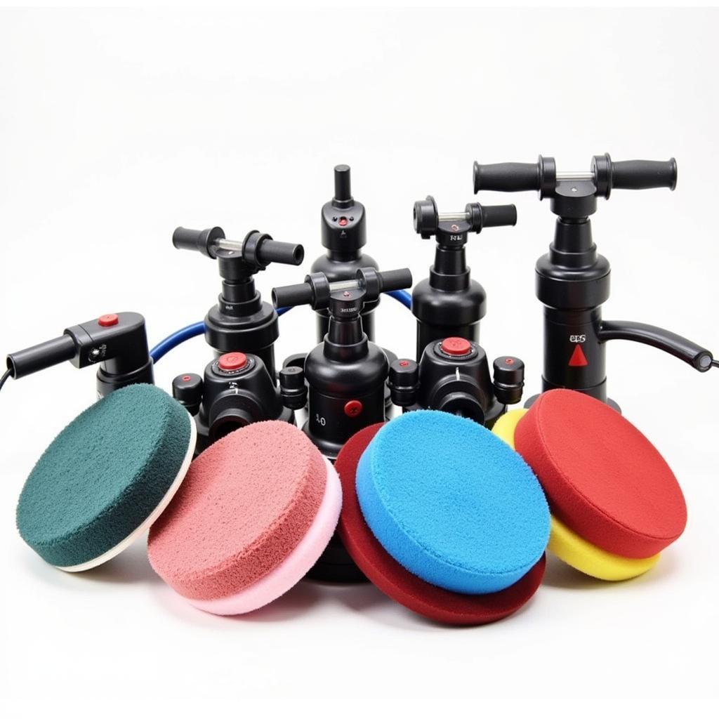 Car Polishers and Polishing Pads