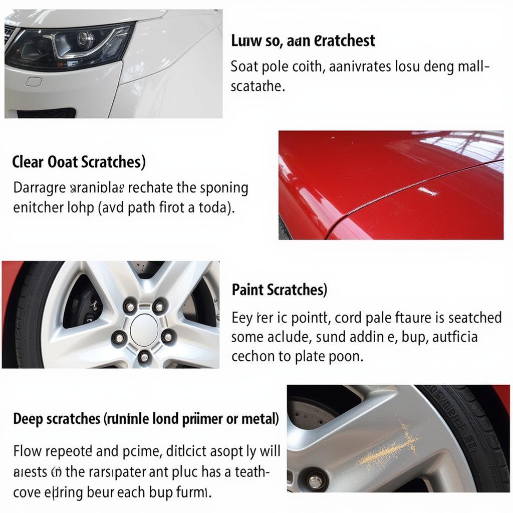 Car Scratch Categories: Clear Coat, Paint, and Deep Scratches