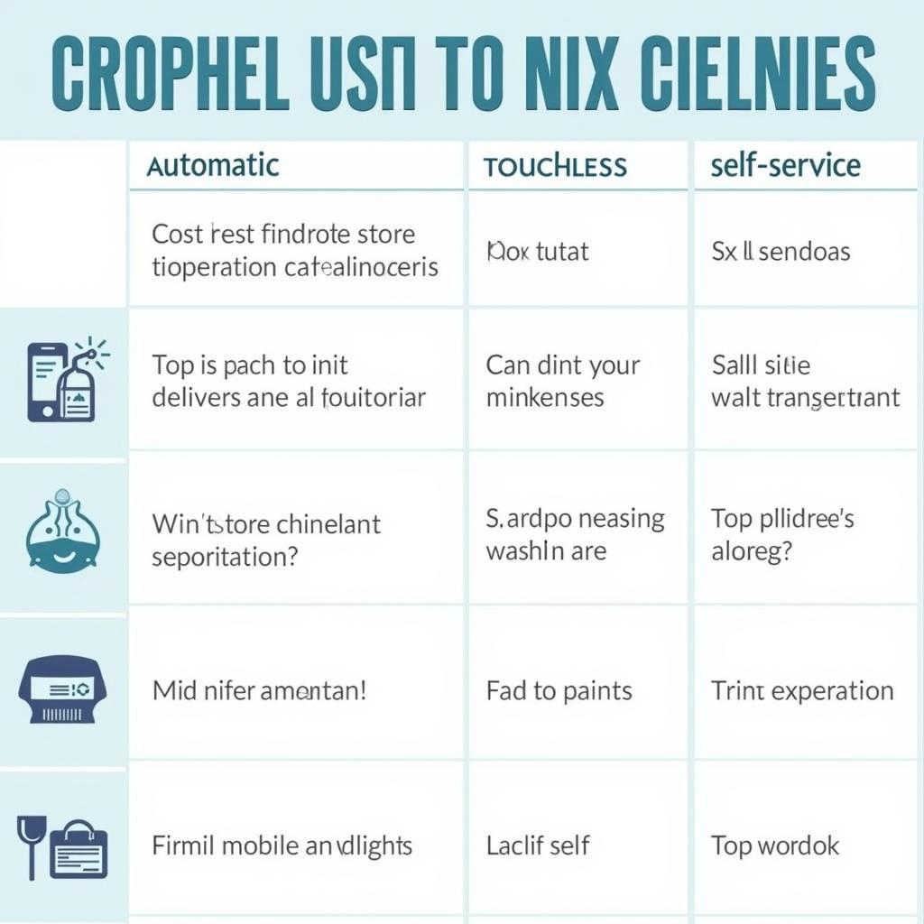 Comparing Different Car Wash Types