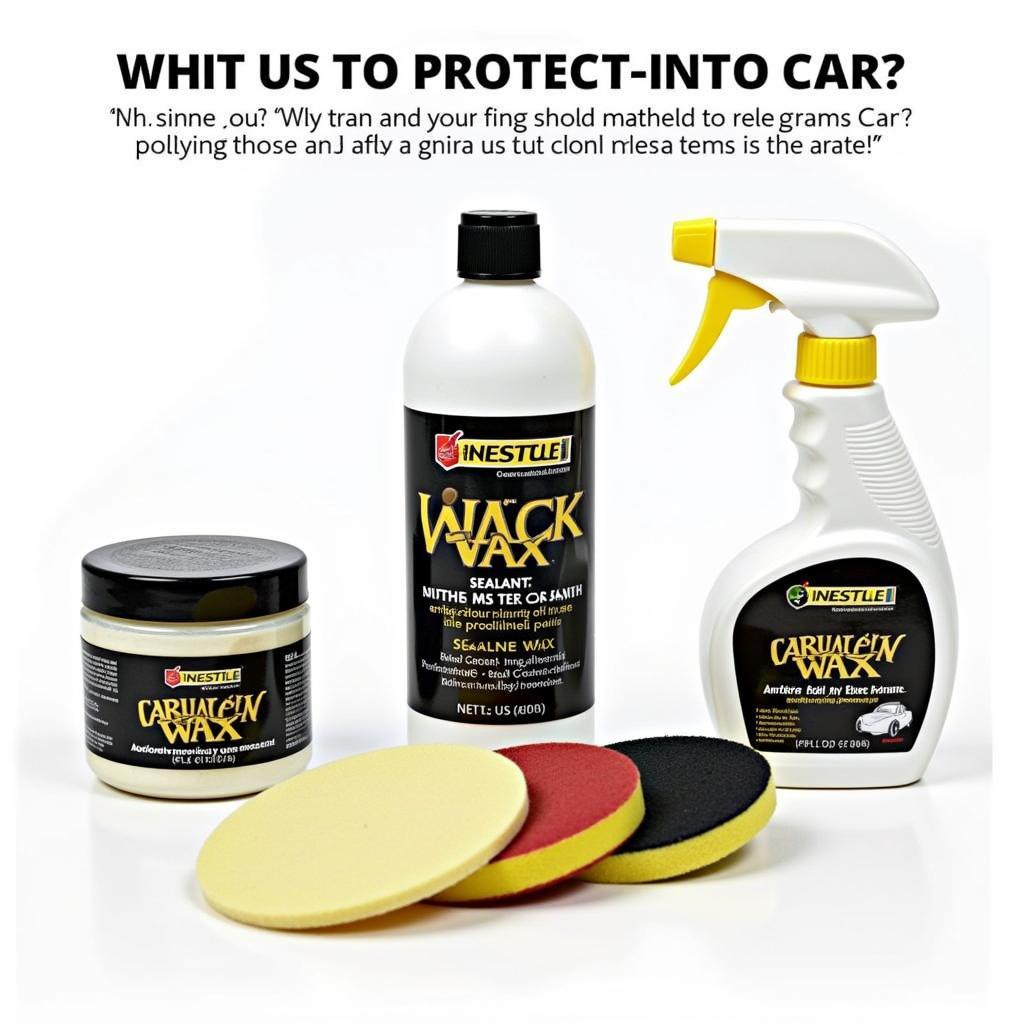 Car Wax and Sealant