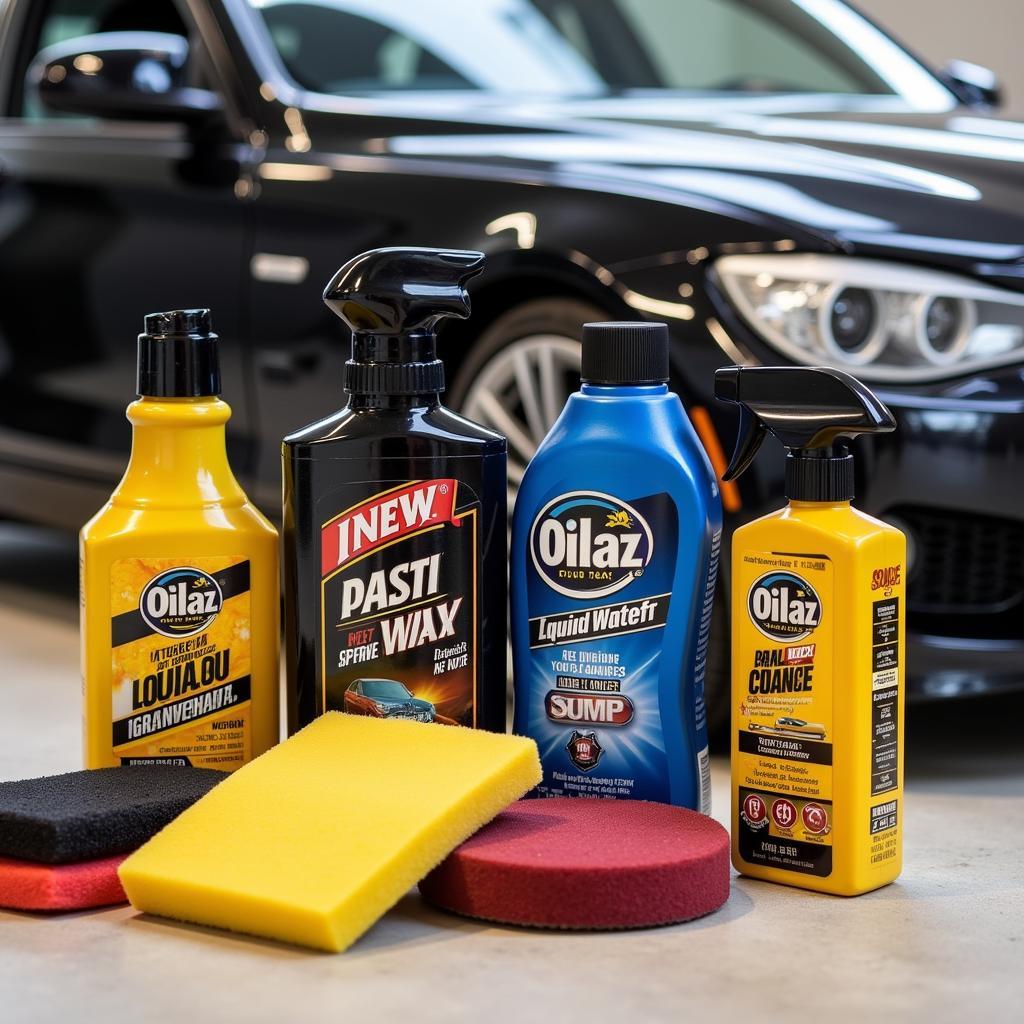 Different types of car wax and their application