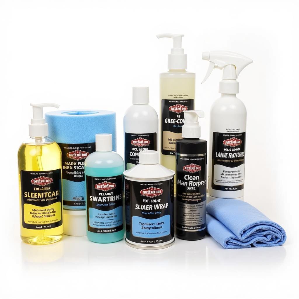 Detailing Products for Wrapped Cars