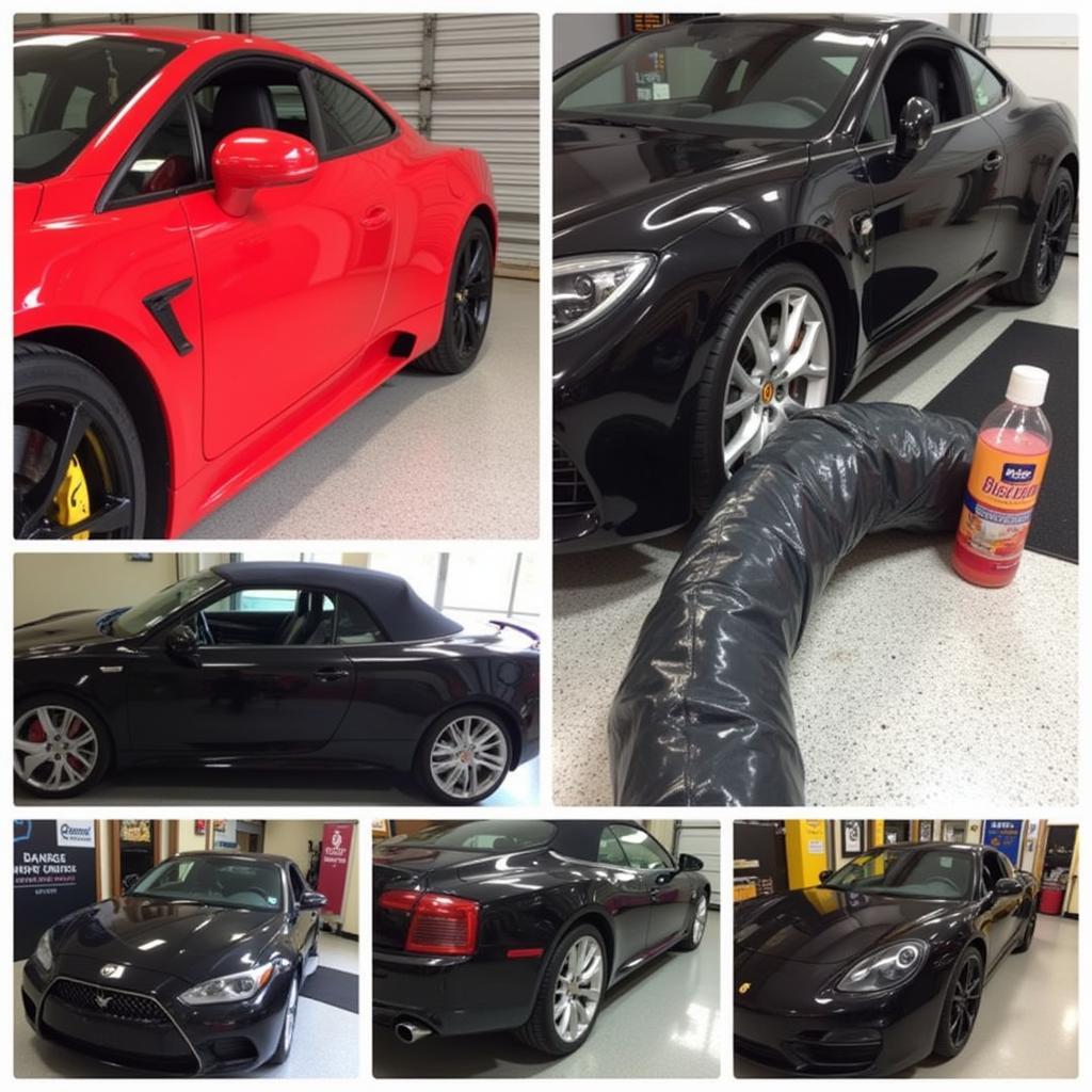 Professional castle car detailing services