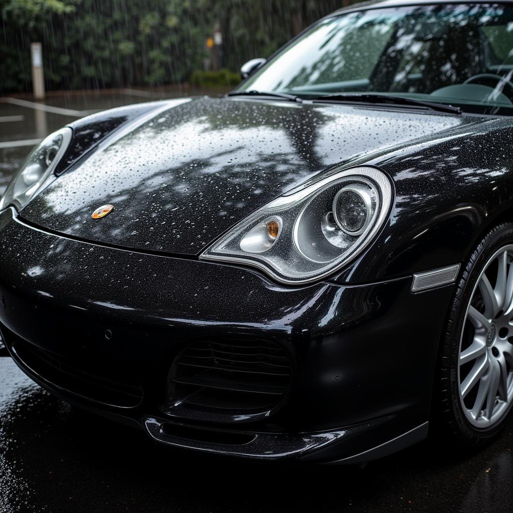 Ceramic Coated Car Vancouver Rain