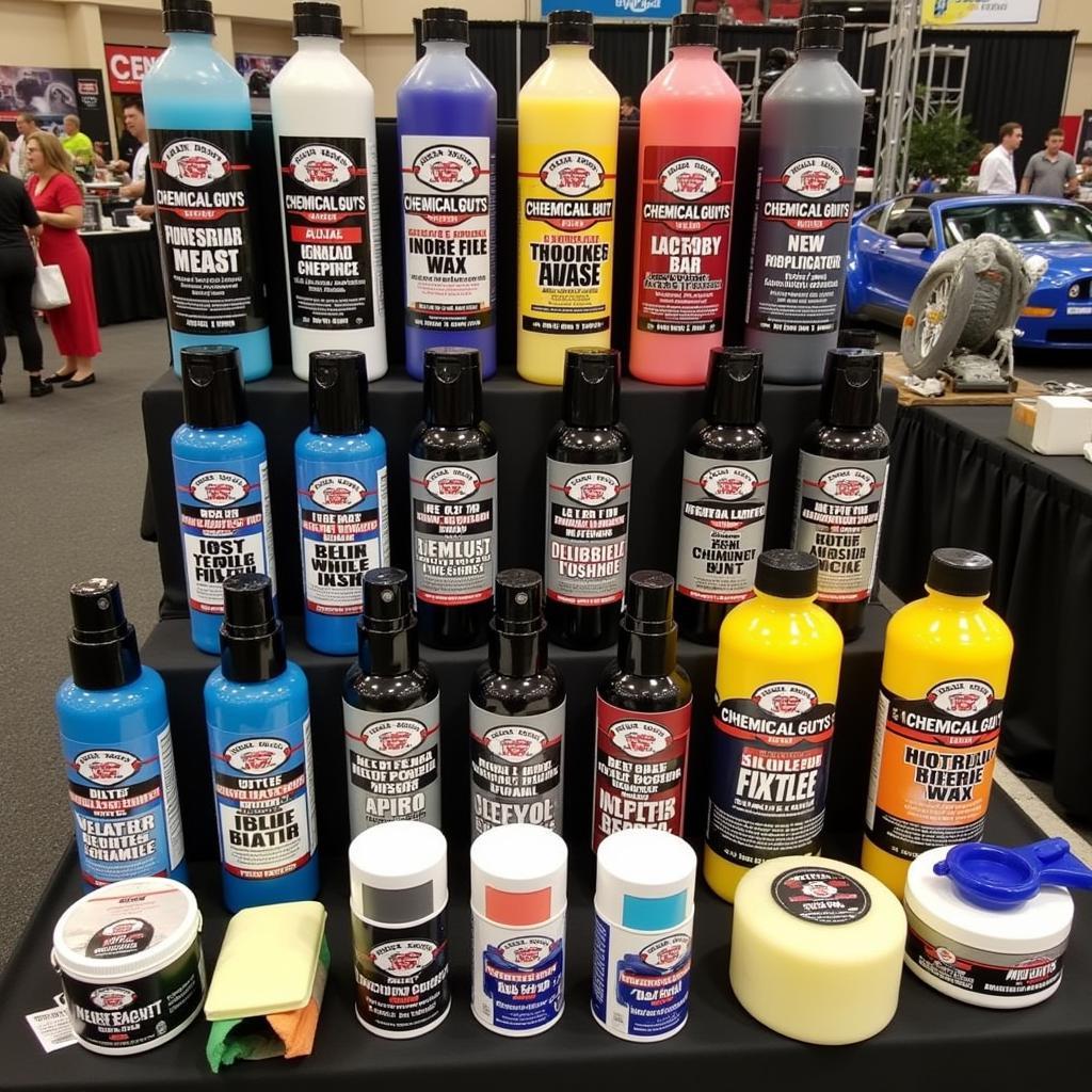 Chemical Guys Product Display