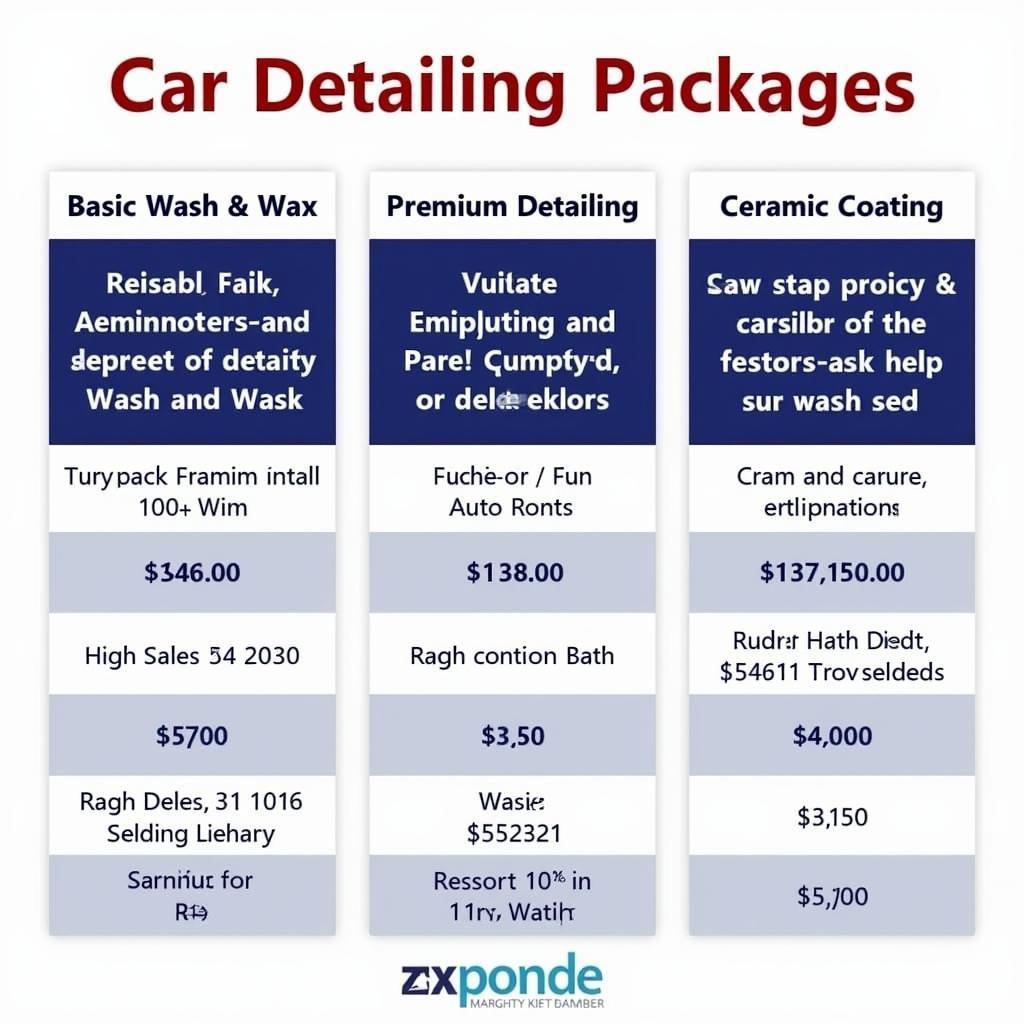 Choosing the Right Car Detailing Package