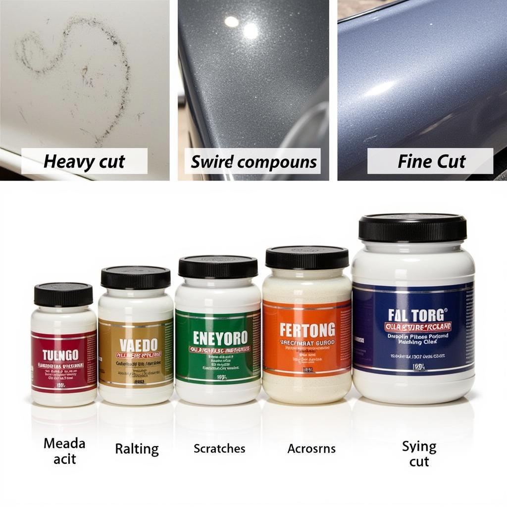 Choosing the right polishing compound for car detailing