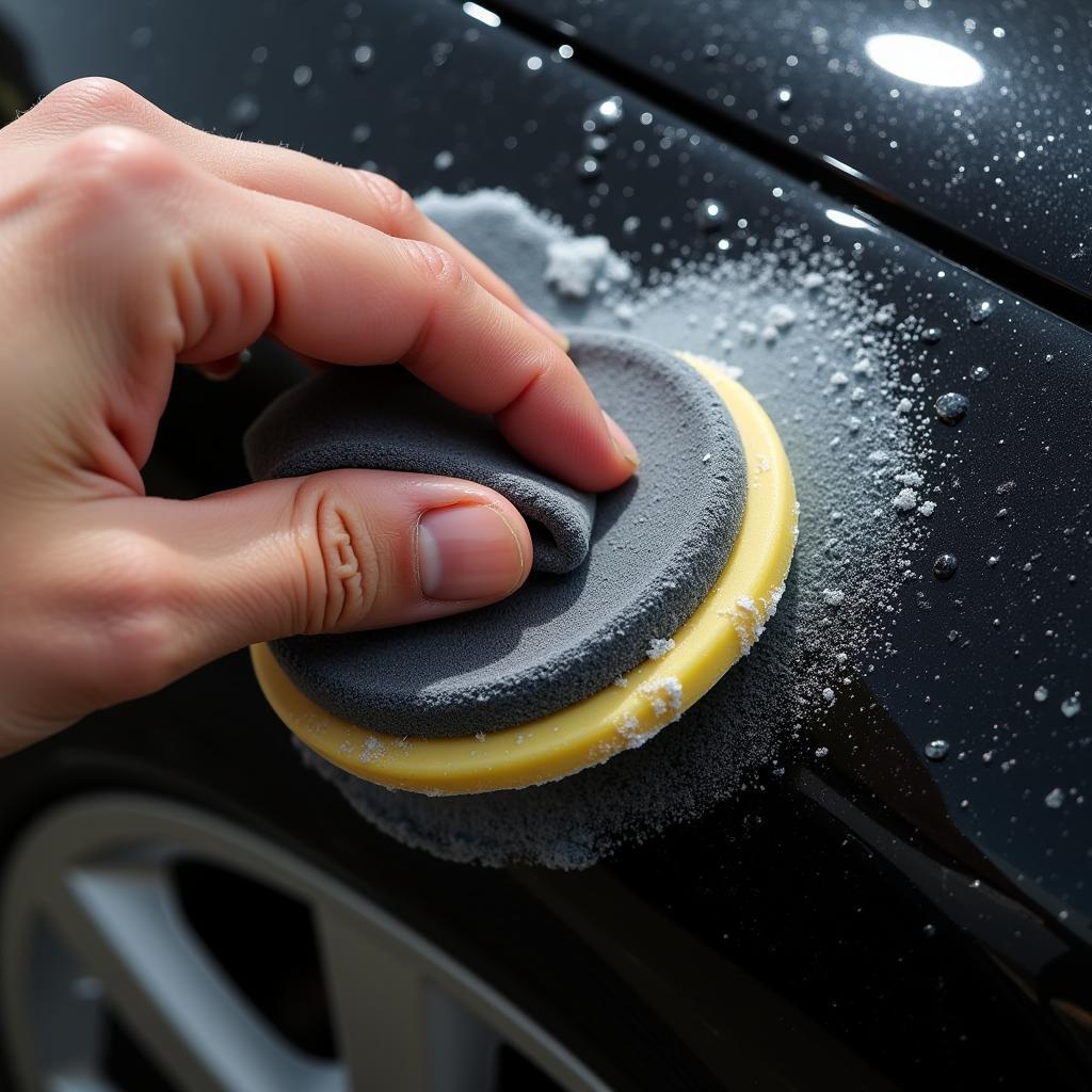 Using a Clay Bar on Car Paint