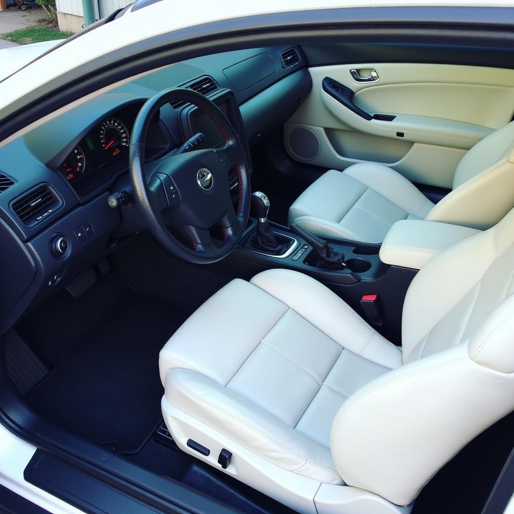 Clean and Detailed Car Interior