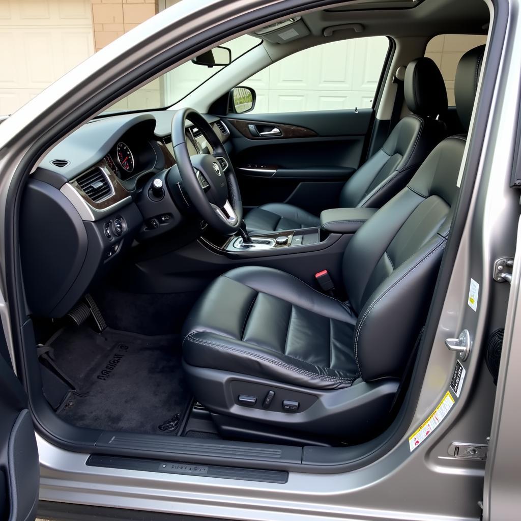 Clean and Detailed Car Interior