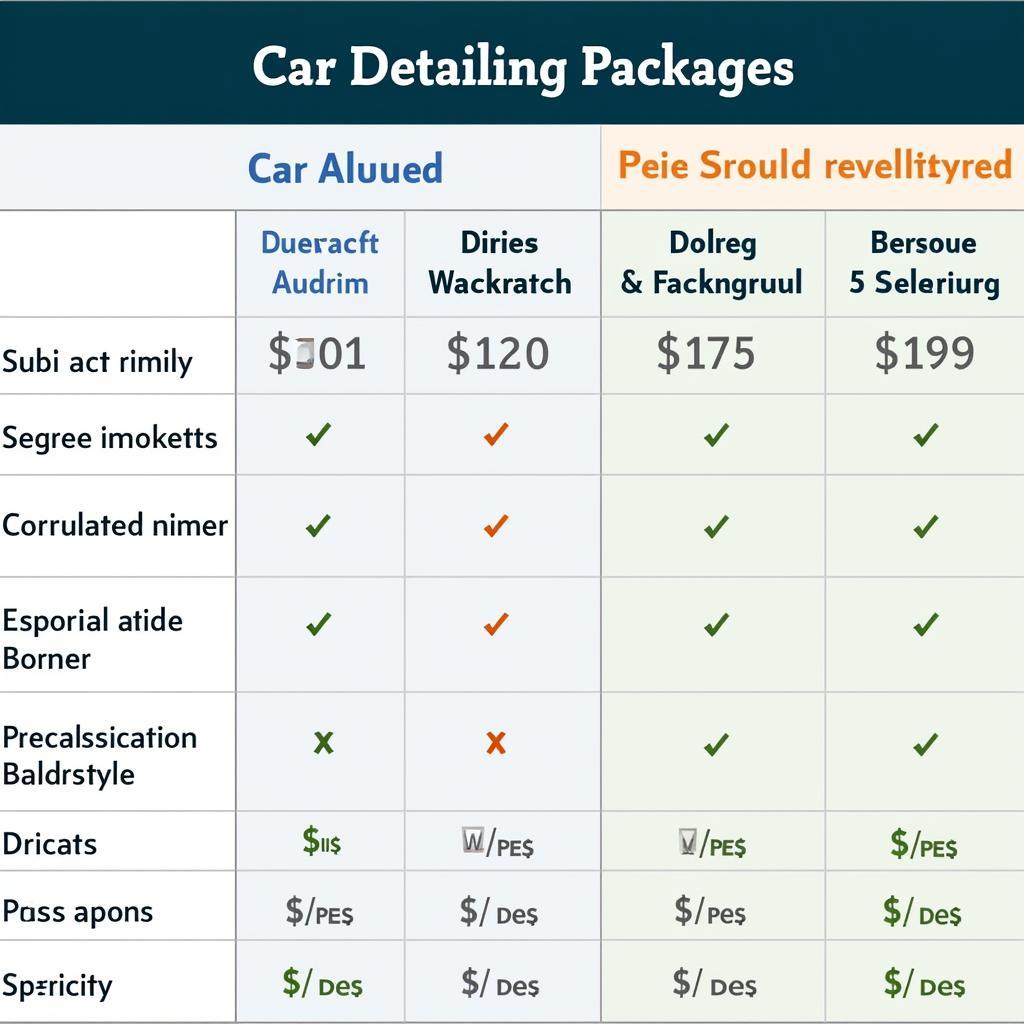 Comparing Car Detailing Packages Near 67218