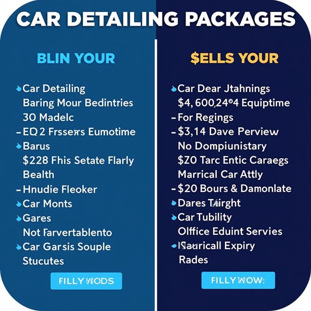 Comparing Car Detailing Services