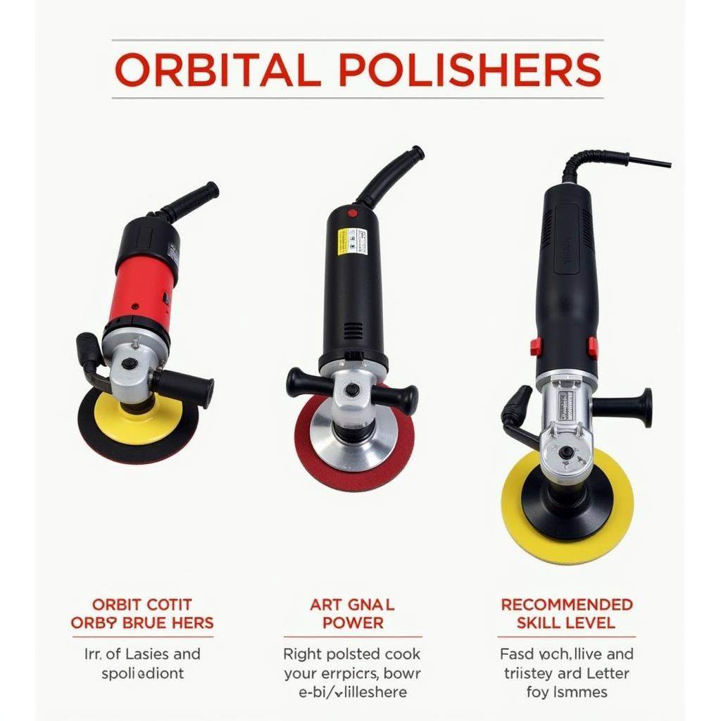 Comparing Different Orbital Polishers