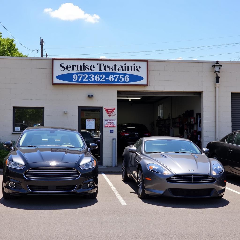 Denver Car Detailing Shop Exterior