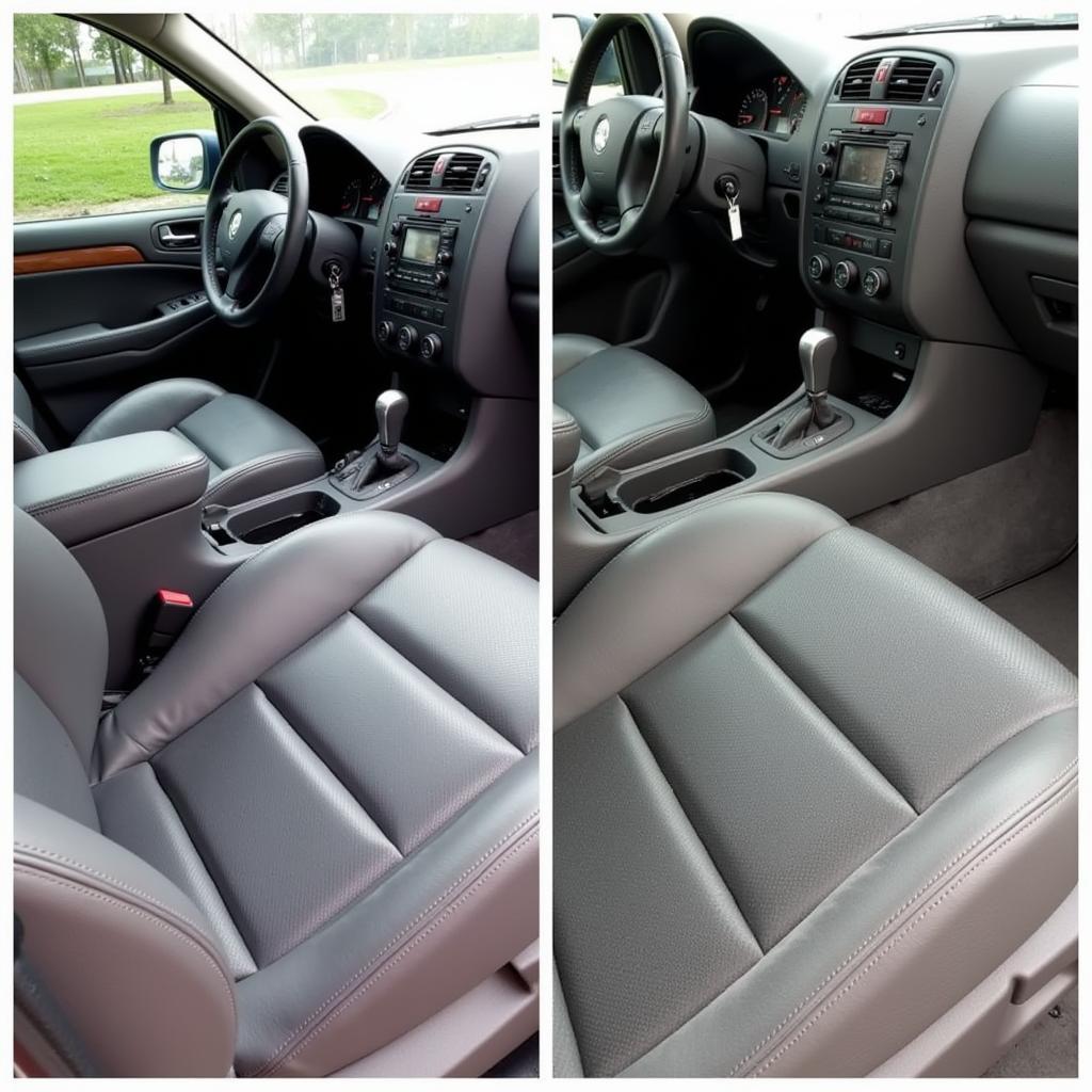 Detailed Car Interior