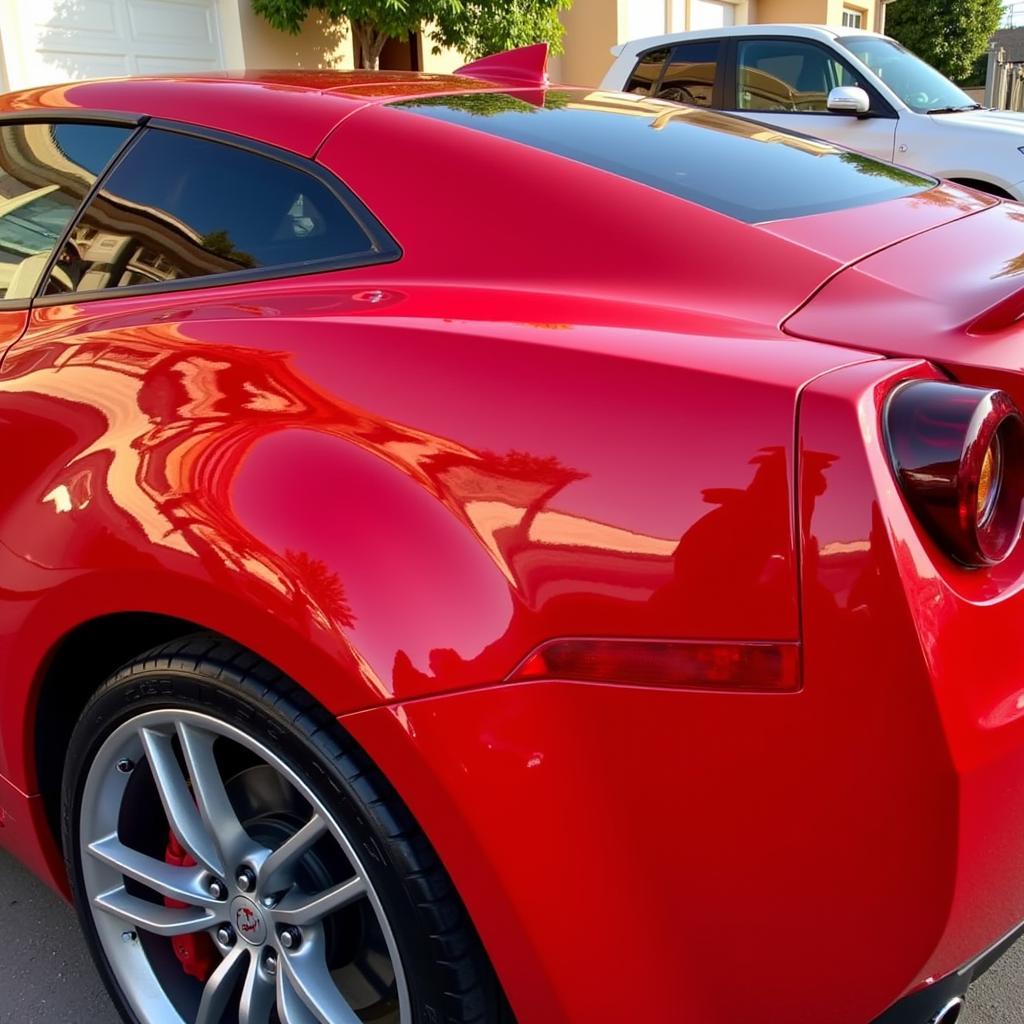 Exterior Car Detailing after a Divine Wash