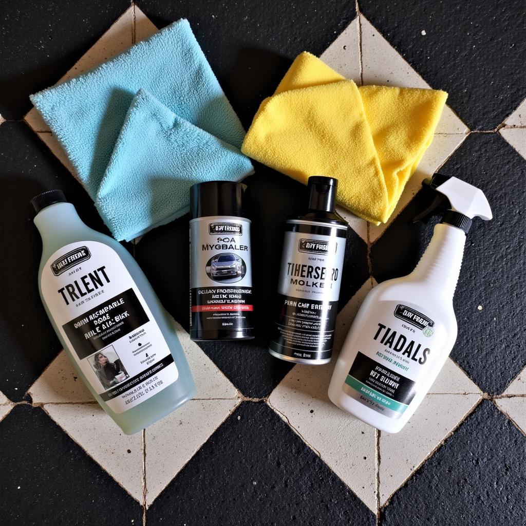 DIY Car Detailing Supplies