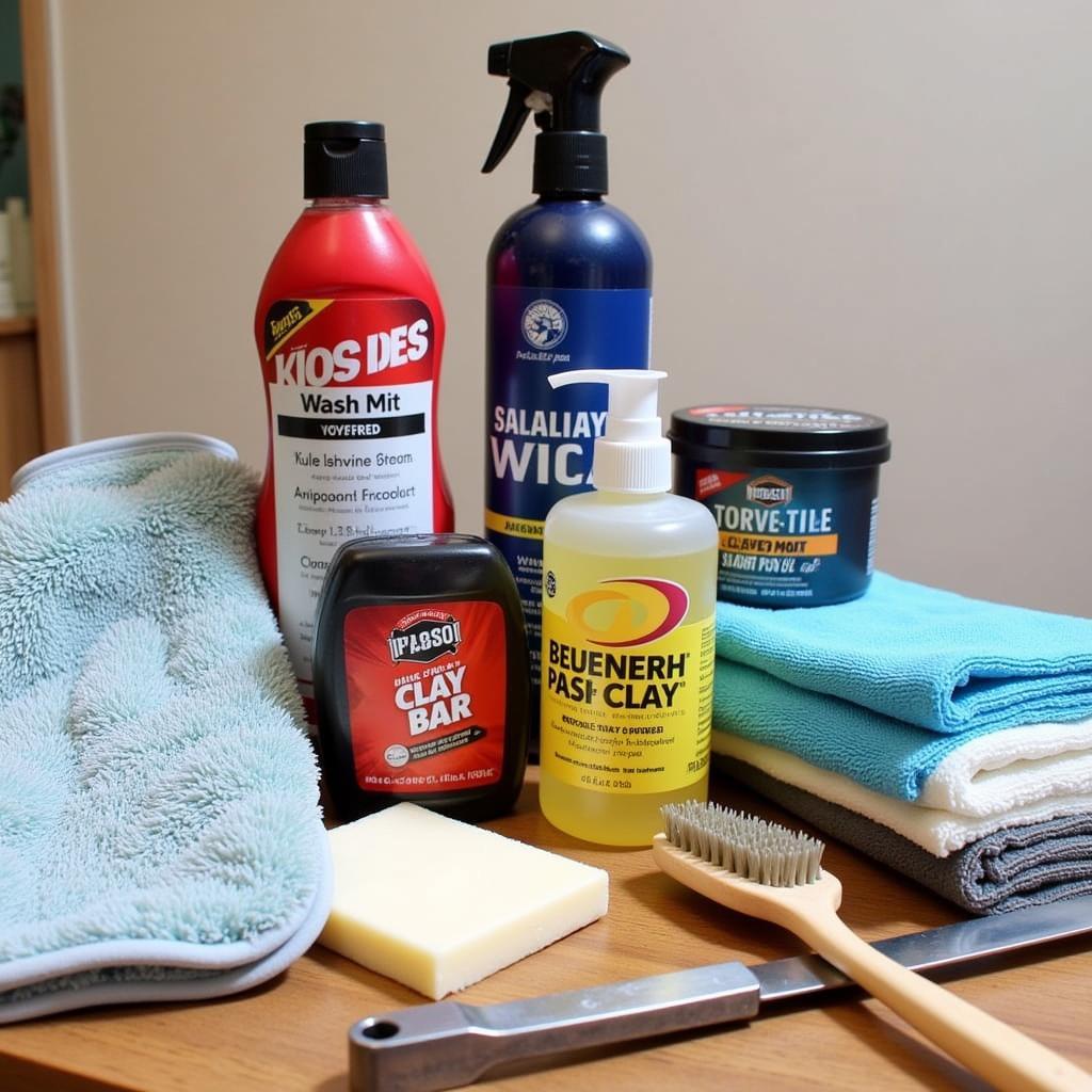 DIY Car Detailing Tools and Products