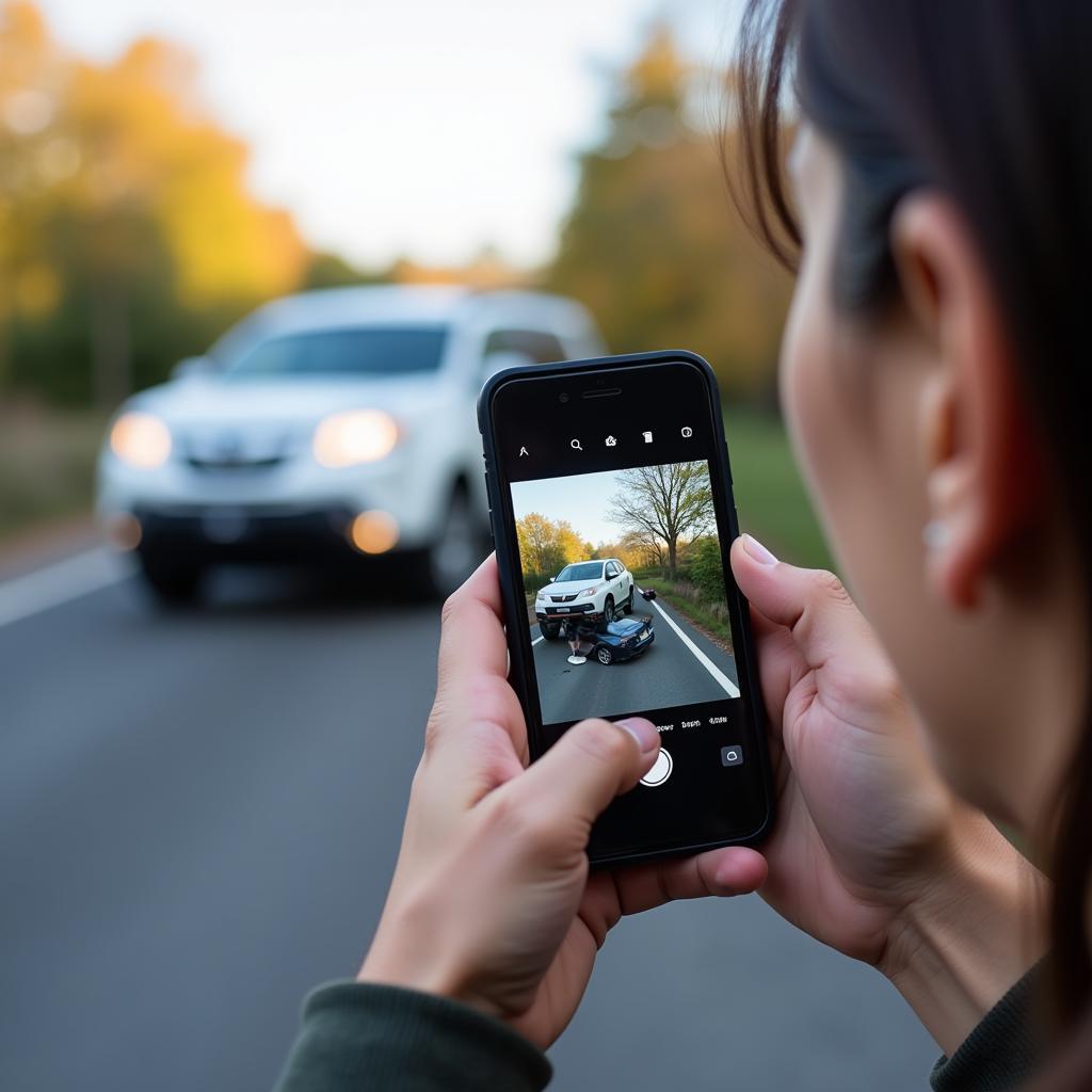 Documenting Car Accident Scene