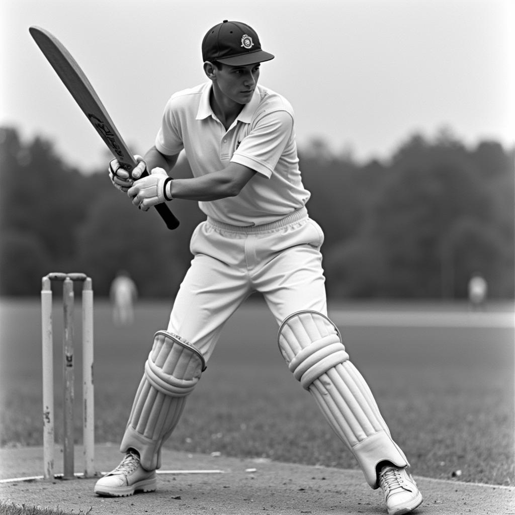 Don Bradman Early Career Photo