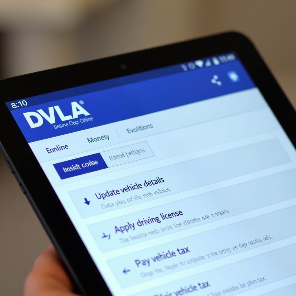 DVLA Online Services