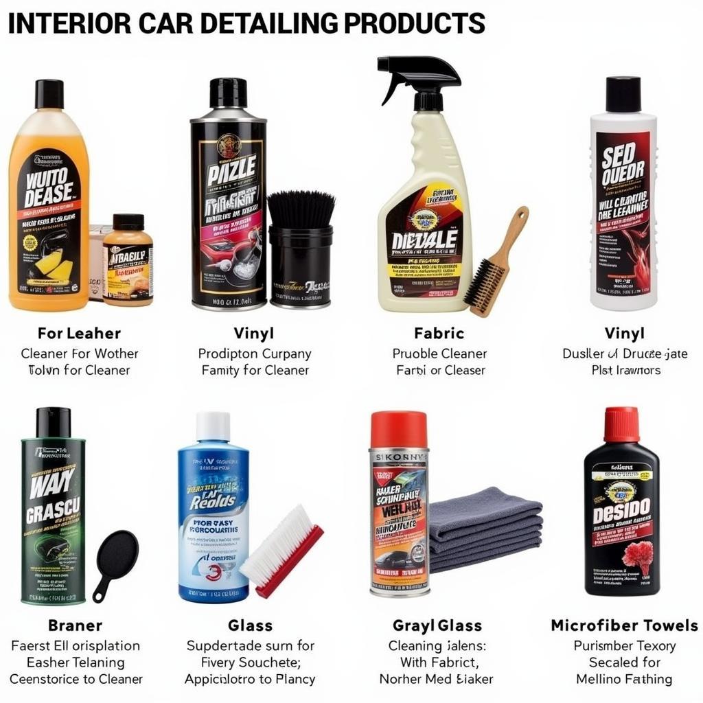 Interior car cleaning products on eBay