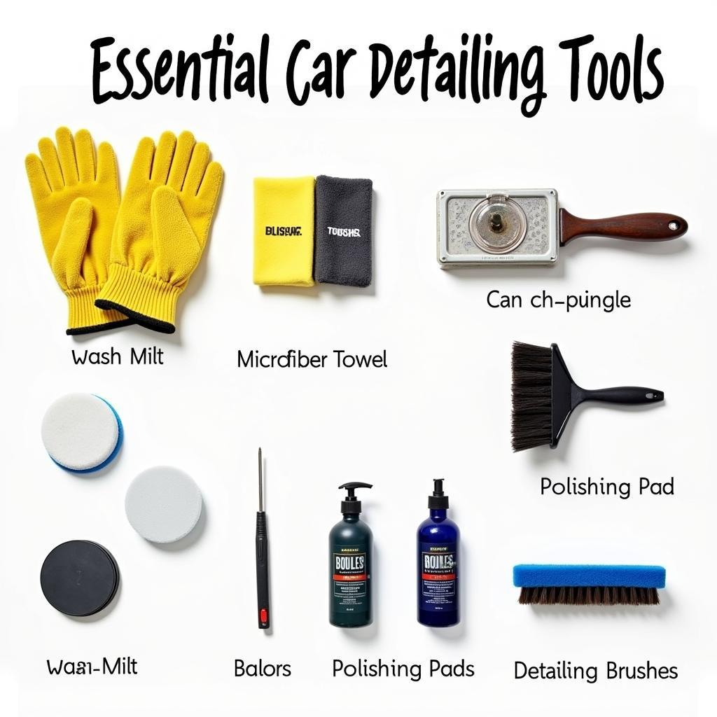 Essential Car Detailing Tools