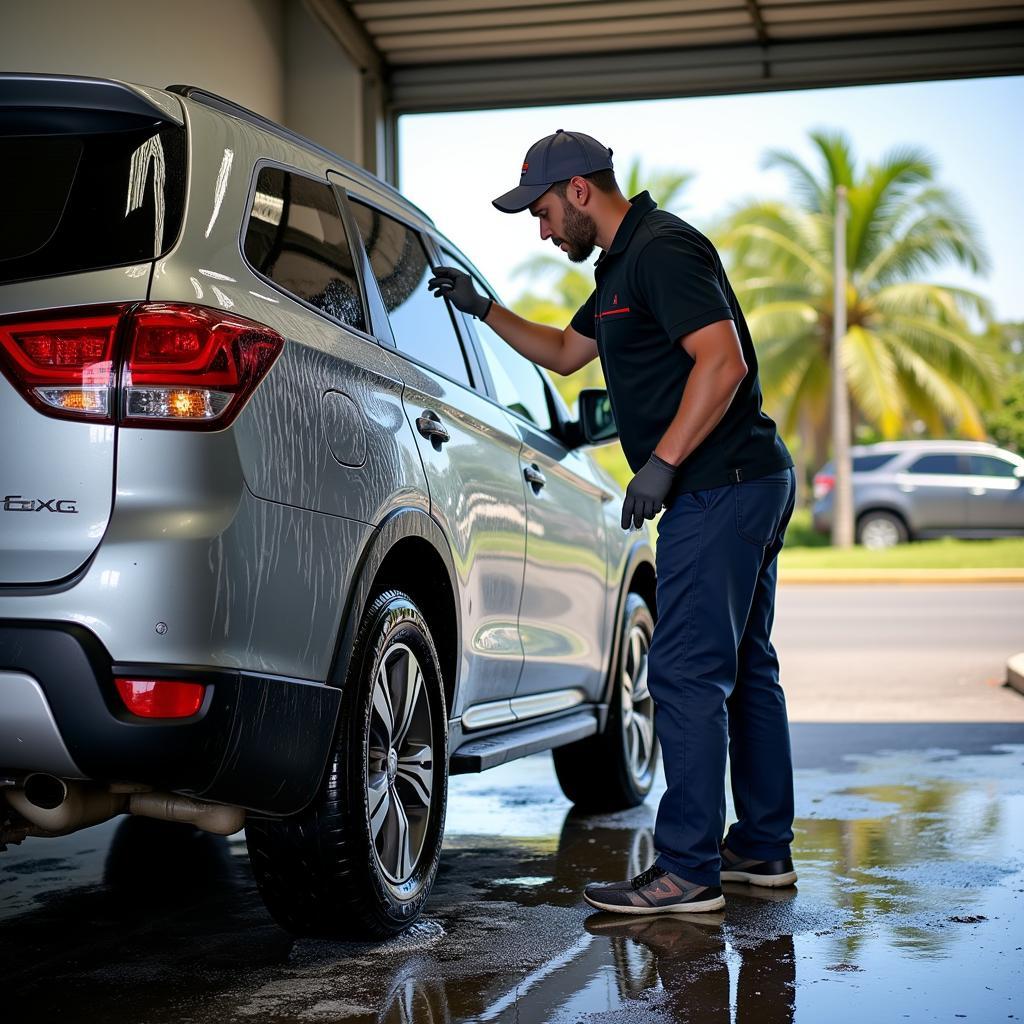 Exterior Car Detailing Darwin: Wash and Wax