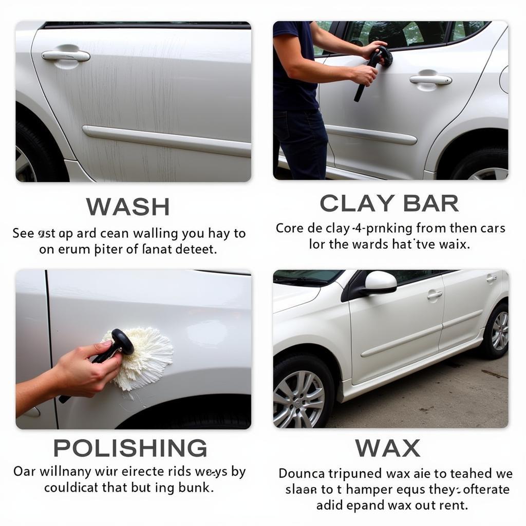 Exterior Car Detailing Process in Lumberton, TX